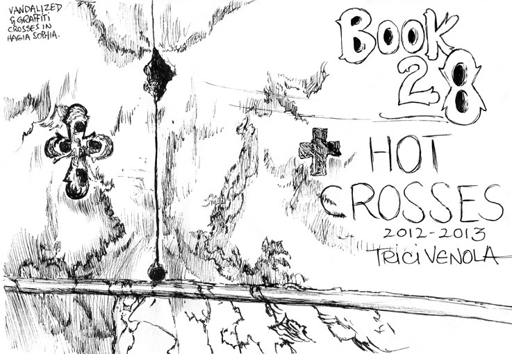 This gallery features all images from Trici Venola's Sketchbook #28, Hot Crosses